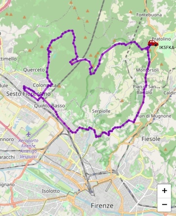Percorso di IK5FKA